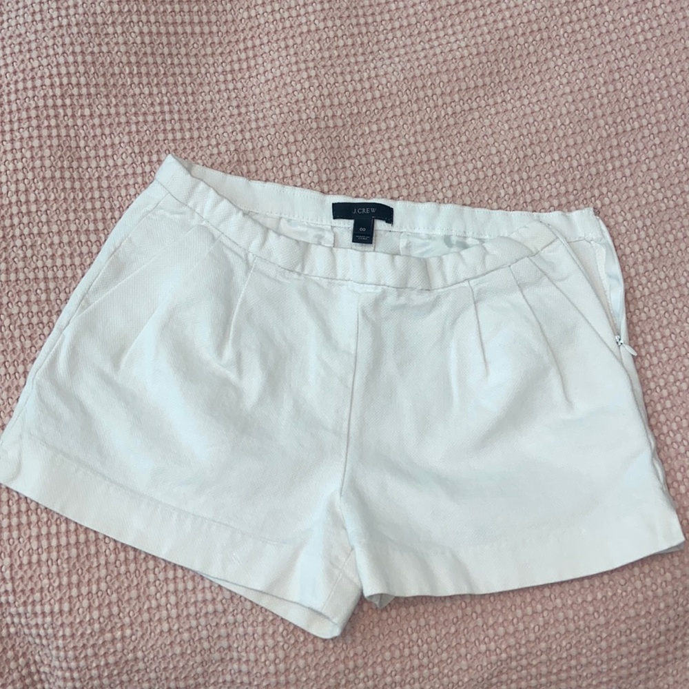 Never Worn White J Crew Shorts
